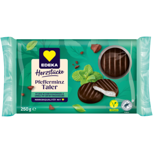 EDEKA Herzstücke Pfefferminztaler 250g