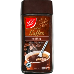 GUT&GÜNSTIG Kräftig löslicher Bohnenkaffee 200g