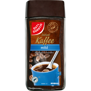 GUT&GÜNSTIG Mild löslicher Bohnenkaffee 200g