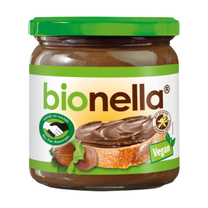 Bionella Nuss-Nougat-Creme mit Bourbon-Vanille 400g