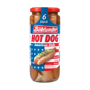 Böklunder Hot Dog Würstchen in zarter Eigenhaut 6ST 550g