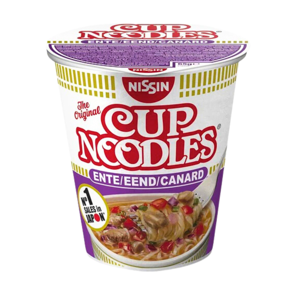 Nissin Стакан лапша утка 65g