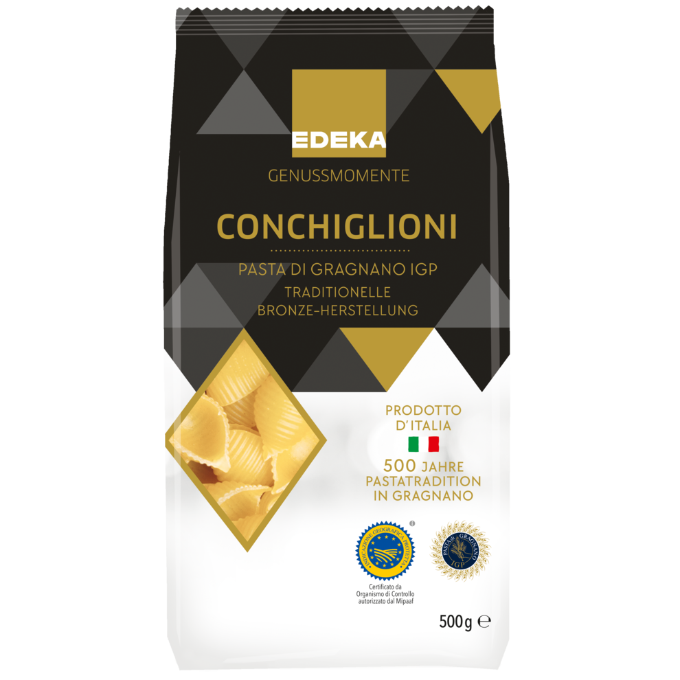 EDEKA Genussmomente Pasta di Gragnano Conchiglioni 500g