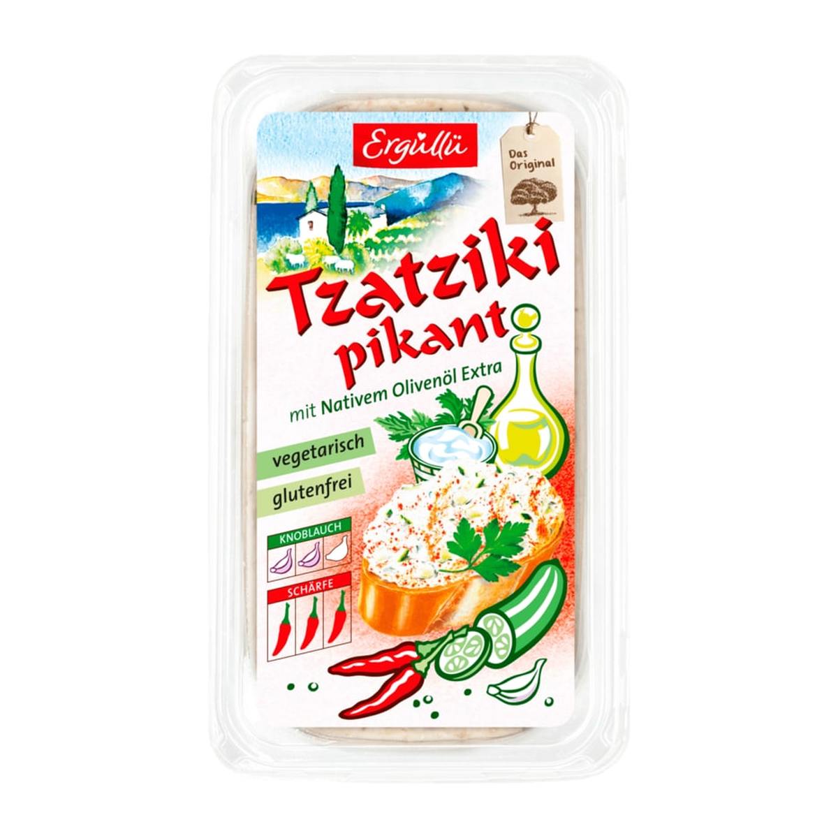 Ergüllü Tzatziki pikant 200g