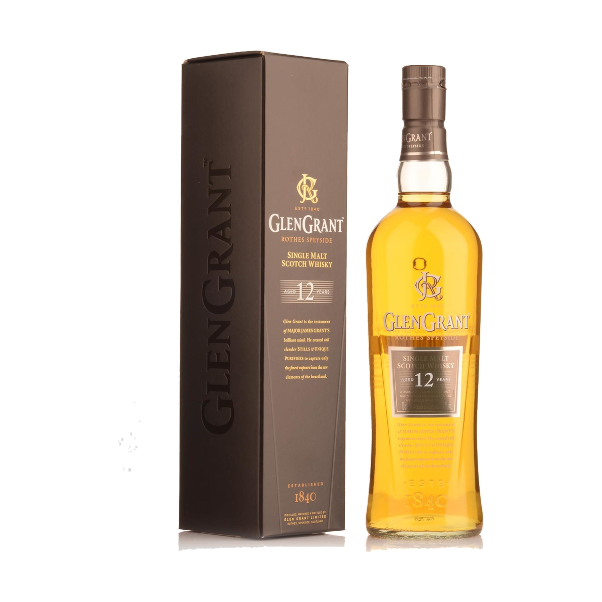 Glen Grant Single Malt Scotch Whisky 12 Years old 43% 0,7l