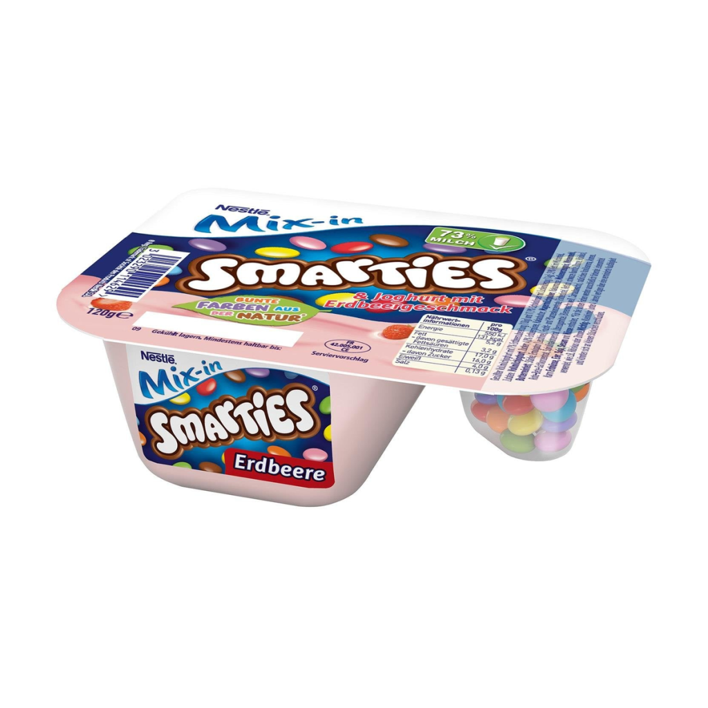 Nestle Erdbeerjoghurt&Smarties 120g