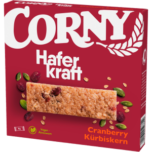 Corny Haferkraft Cranberry-Kürbiskern 4x35g