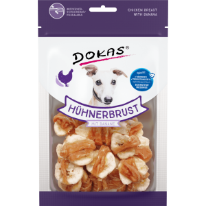 Dokas Куриная грудка, банан 70g