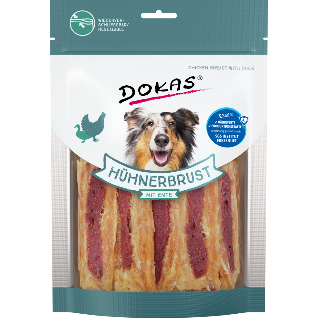 Dokas Куриная грудка, утка 220g