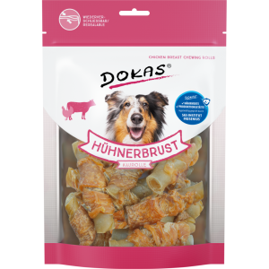 Dokas Hühnerbrust Kaurolle 250g