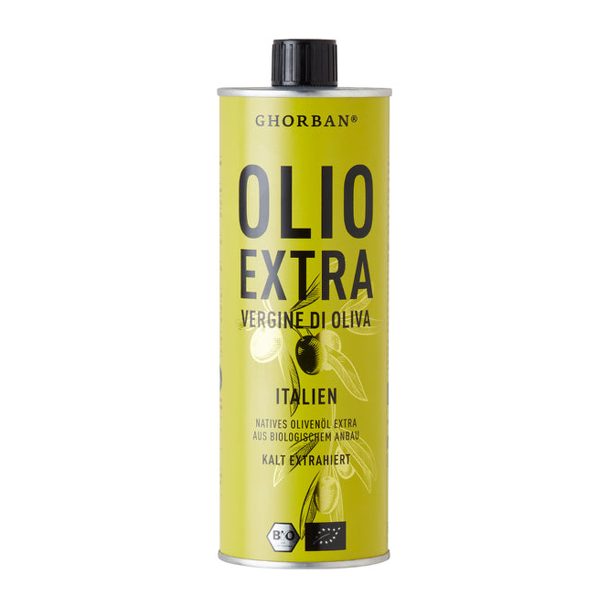 Bio Ghorban Olio Extra Italien 500ml