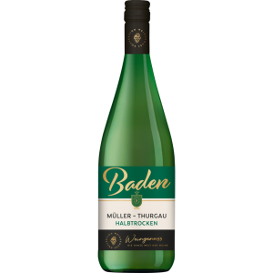 Wein-Genuss Müller Thurgau Baden QbA halbtrocken 1l