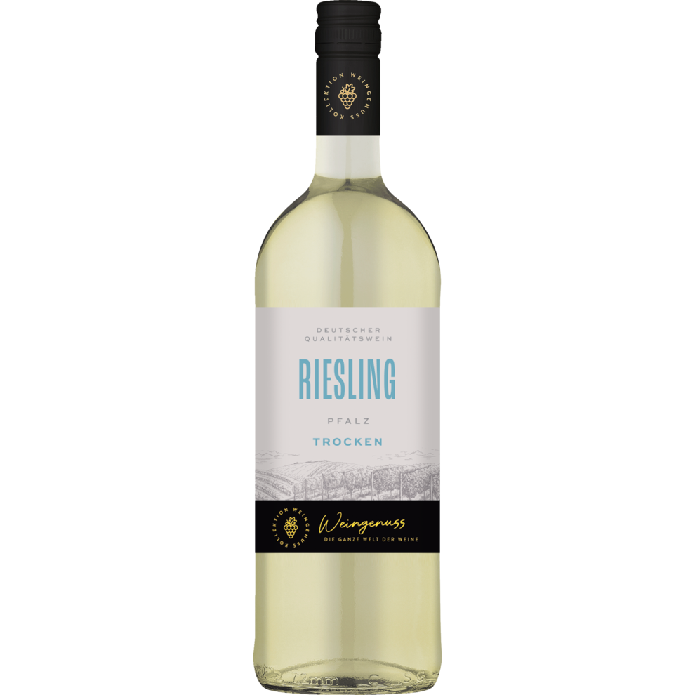 Wein-Genuss Рислинг Пфальц QbA сухое 1l