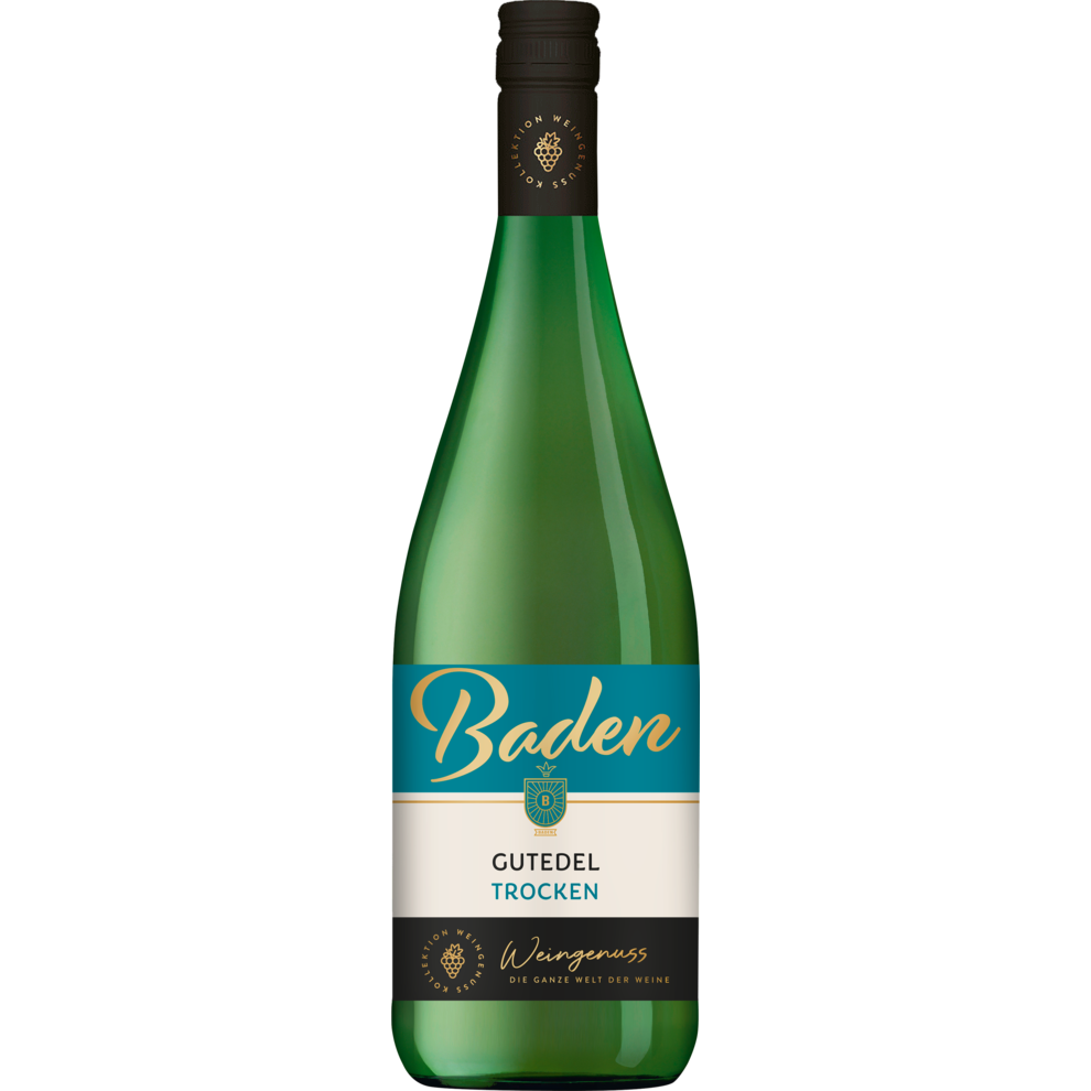 Wein-Genuss Gutedel Baden QbA trocken 1l