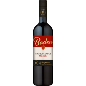 Wein-Genuss Spätburgunder Rotwein Baden QbA trocken 0,75l