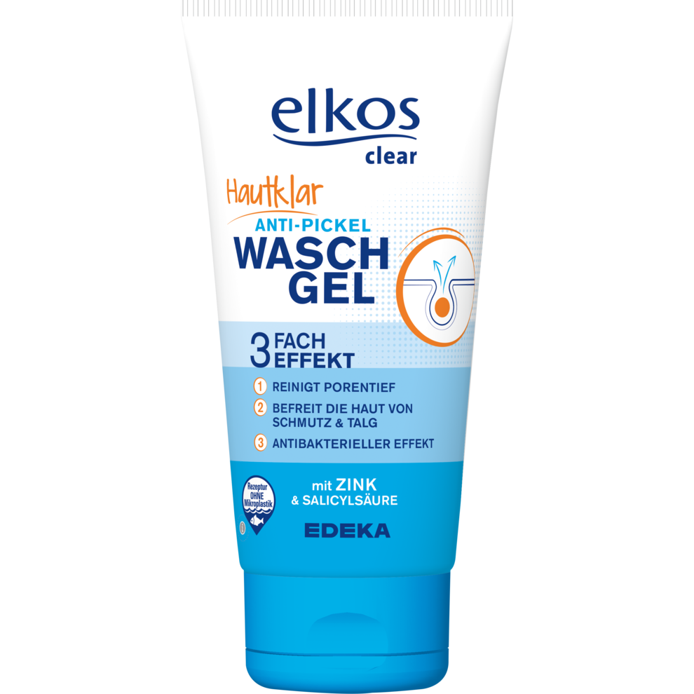 EDEKA elkos clear Waschgel 150ml