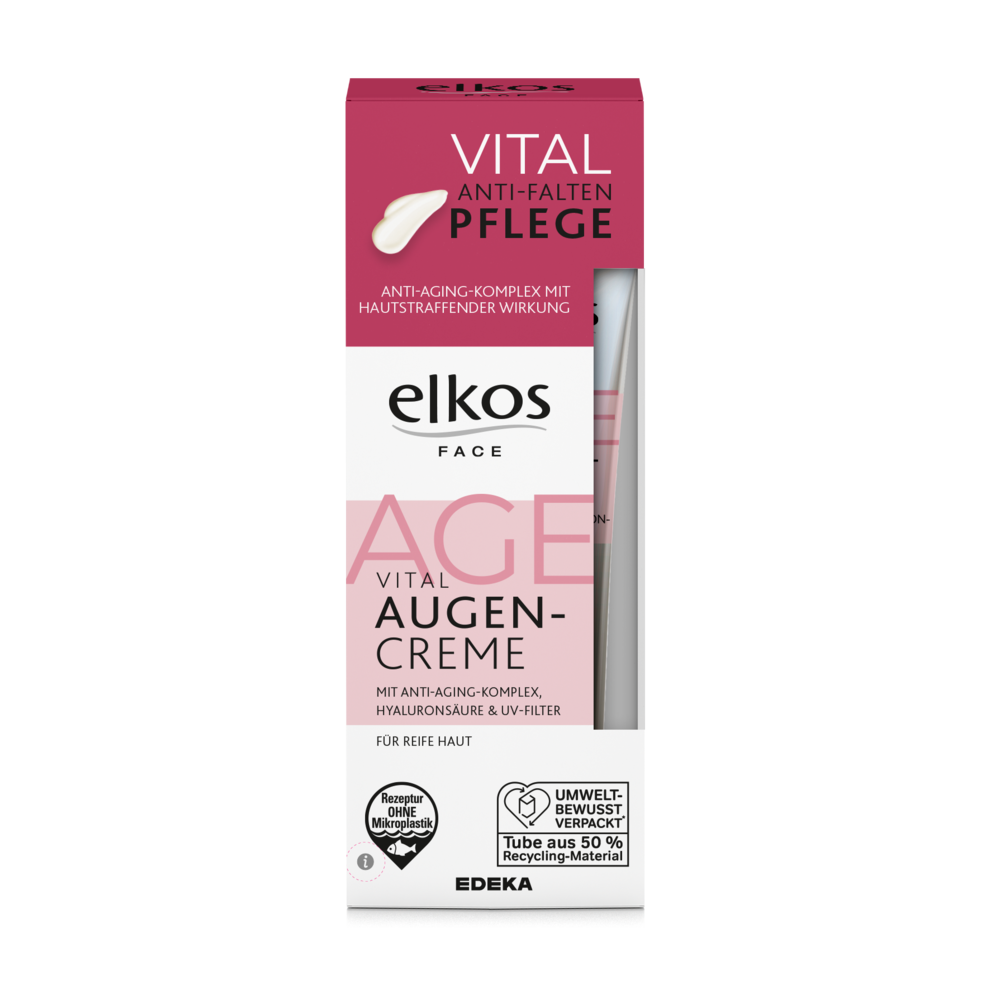 EDEKA elkos Face Augencreme vital 15ml