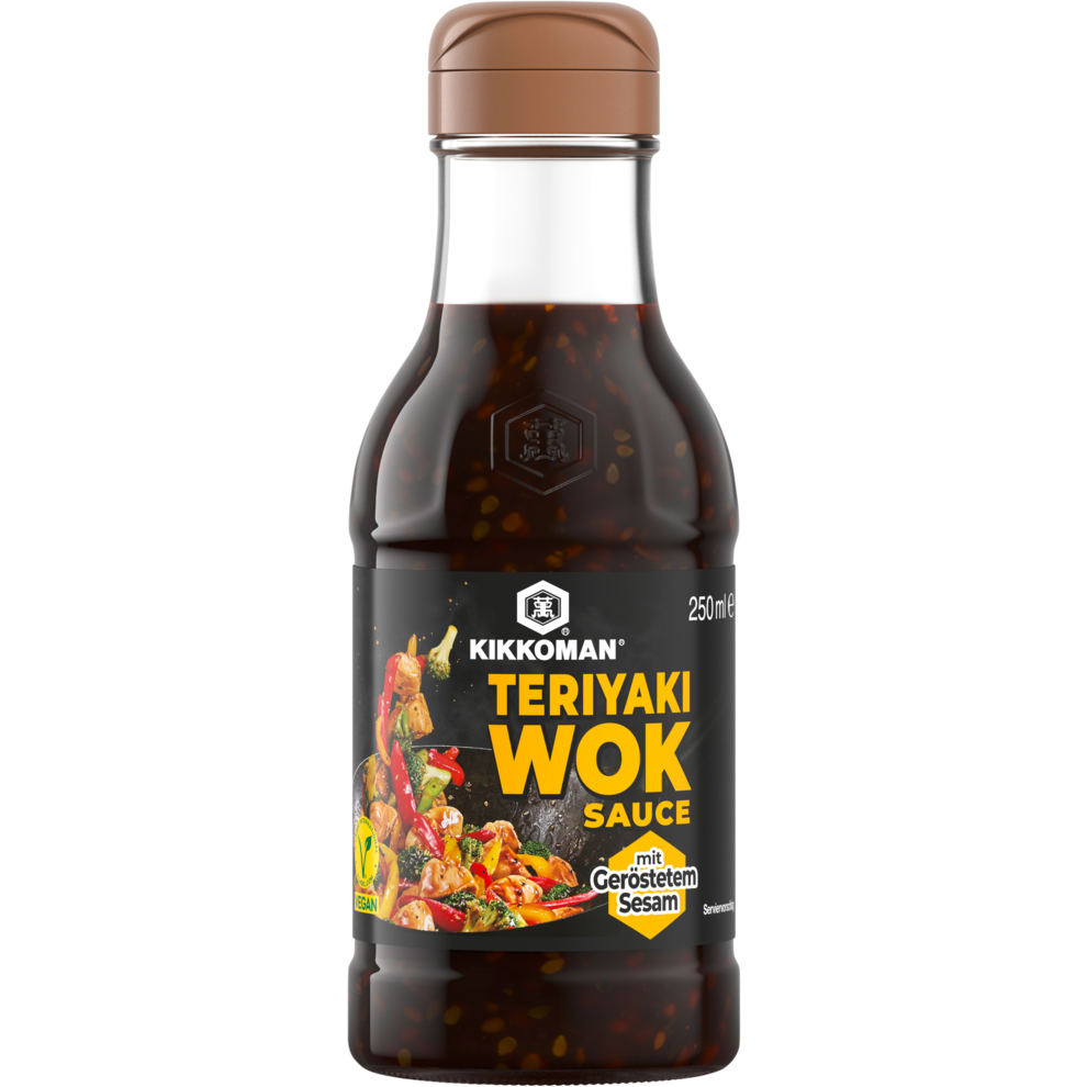 Kikkoman Teriyaki Sauce mit geröstetem Sesam 250ml