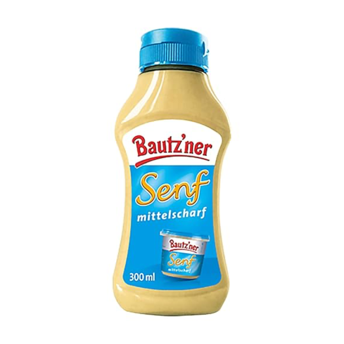 Bautzner Senf mittelscharf 300ml
