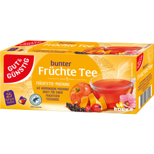 GUT&GÜNSTIG Früchtetee 25x3g