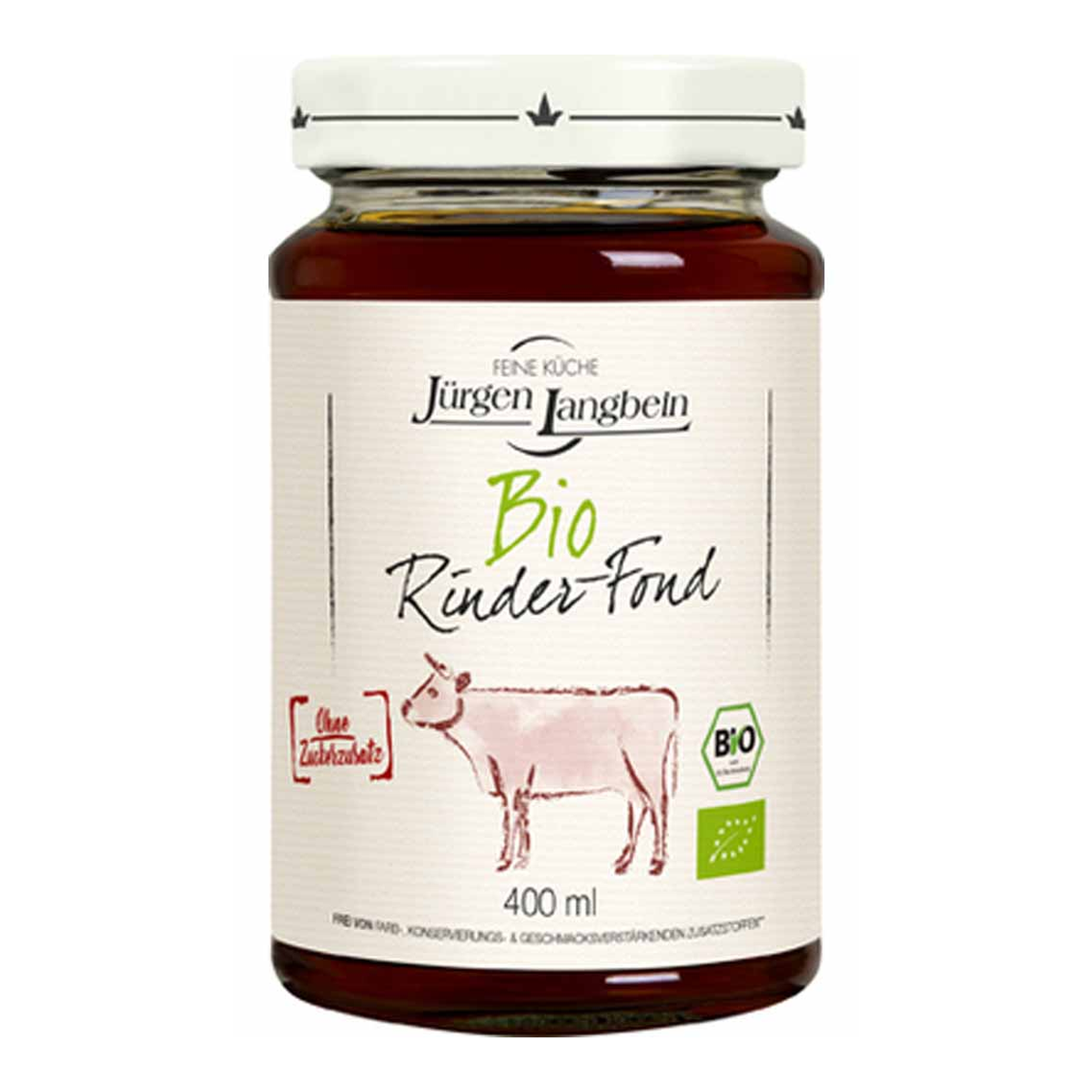 Bio Jürgen Langbein Rinder-Fond 400ml
