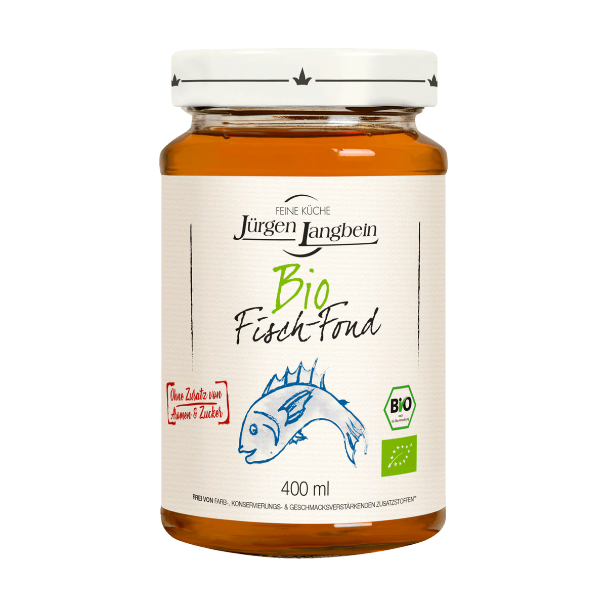 Bio Jürgen Langbein Fisch-Fond 400ml