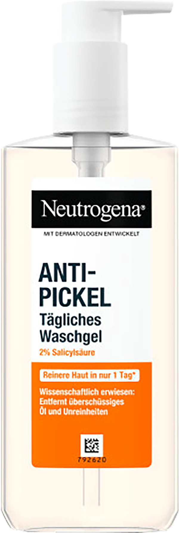 Neutrogena Visibly Clear Anti-Pickel Tägliches Ölfreies Waschgel 200ml
