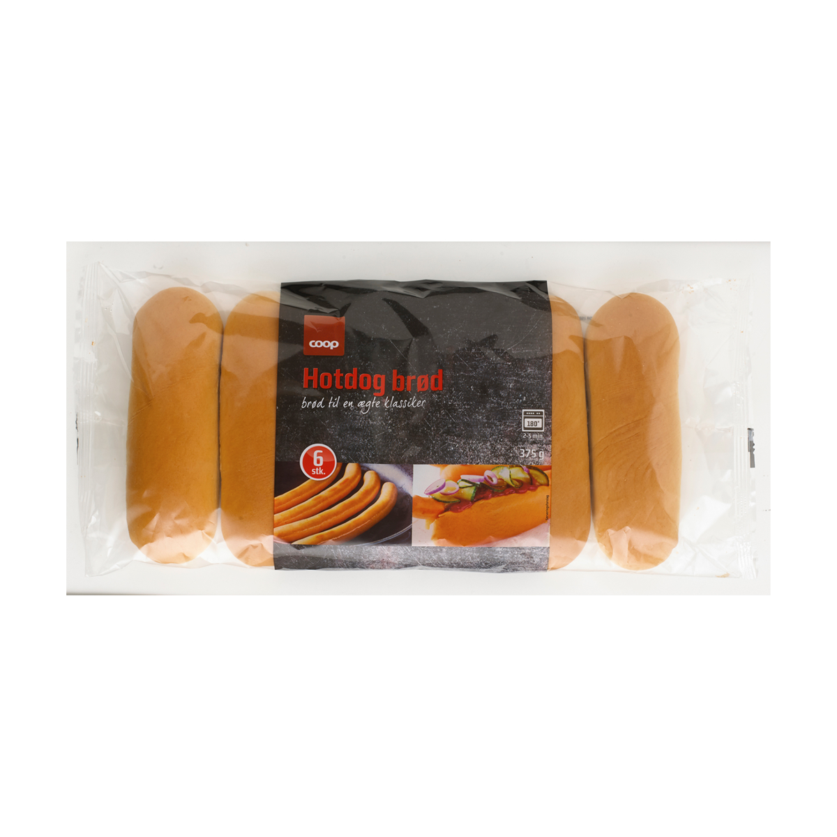 Köbmanden Hot Dog Brötchen 375g