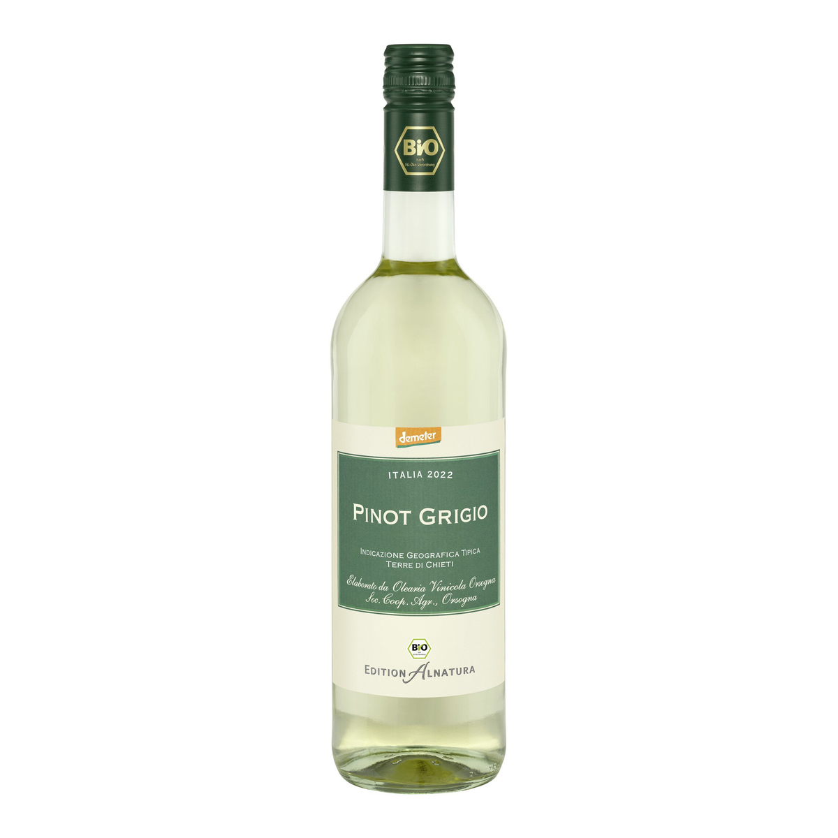 Demeter Alnatura Edition Pinot Grigio trocken 0,75l