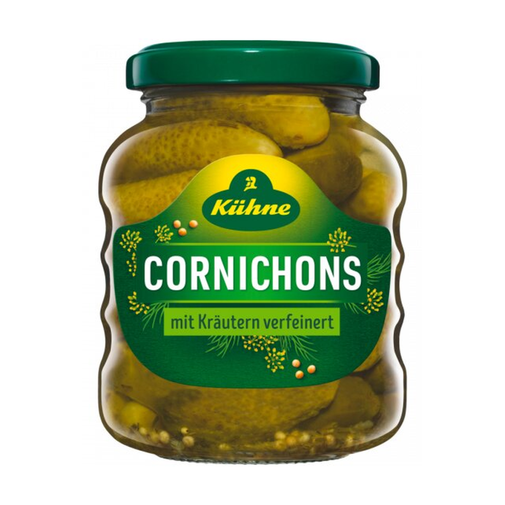 Kühne Cocktail Cornichons scharf 180g