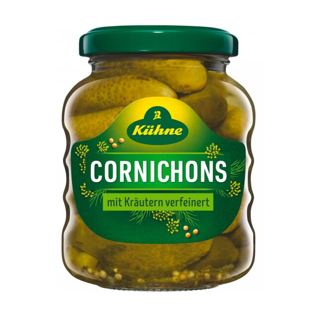 Kühne Cocktail Cornichons scharf 180g
