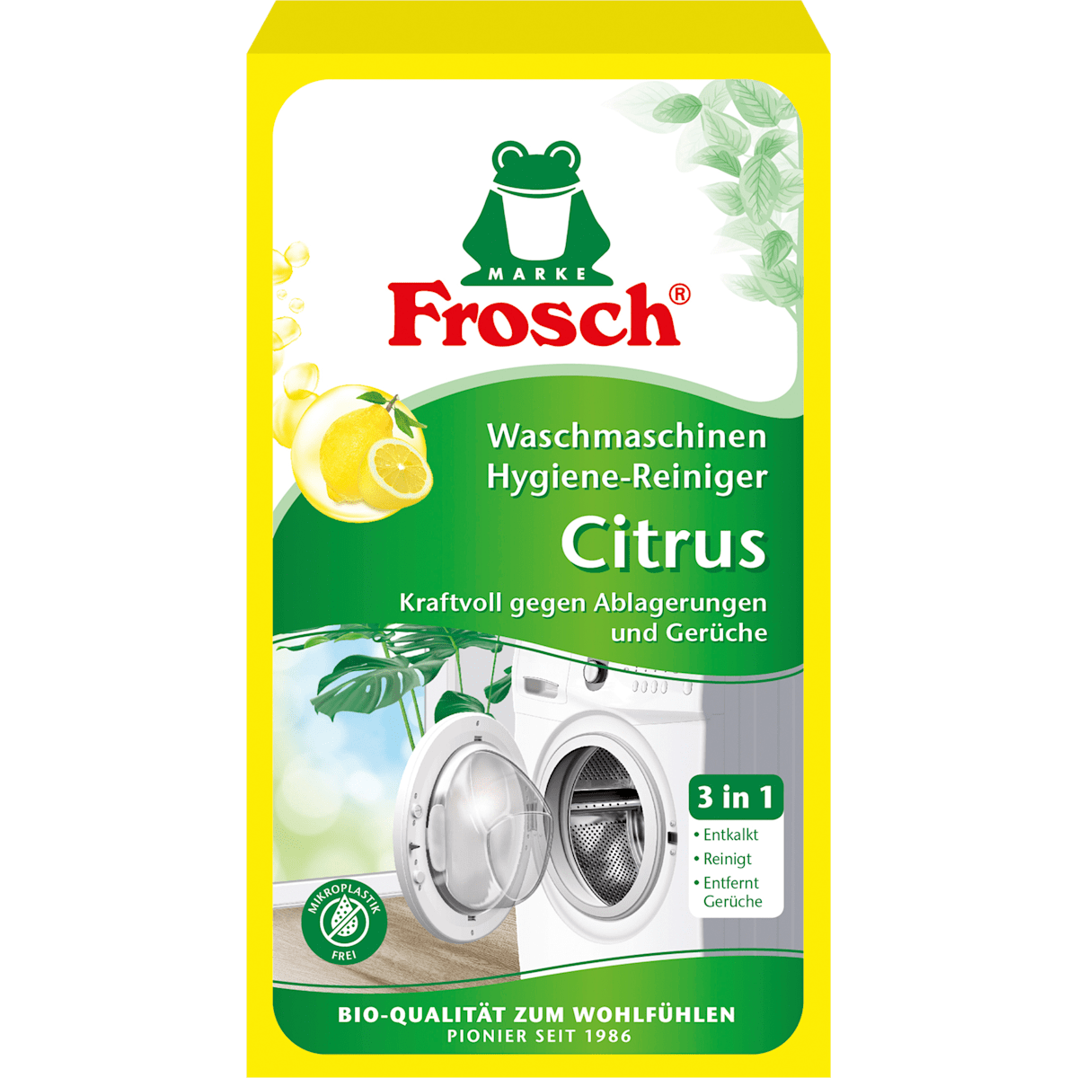 Frosch Citrus Waschmaschinen Hygiene-Reiniger 250g