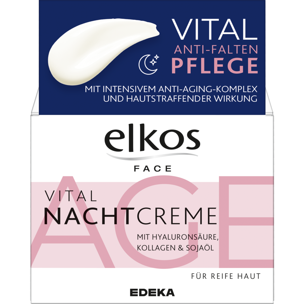 EDEKA elkos Vital Nachtcreme 50ml