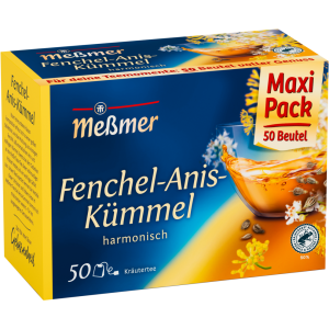 Meßmer Fenchel-Anis-Kümmel-Tee 50ST 100g