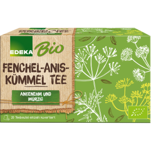 Bio EDEKA Fenchel-Anis-Kümmel Tee 20x2g