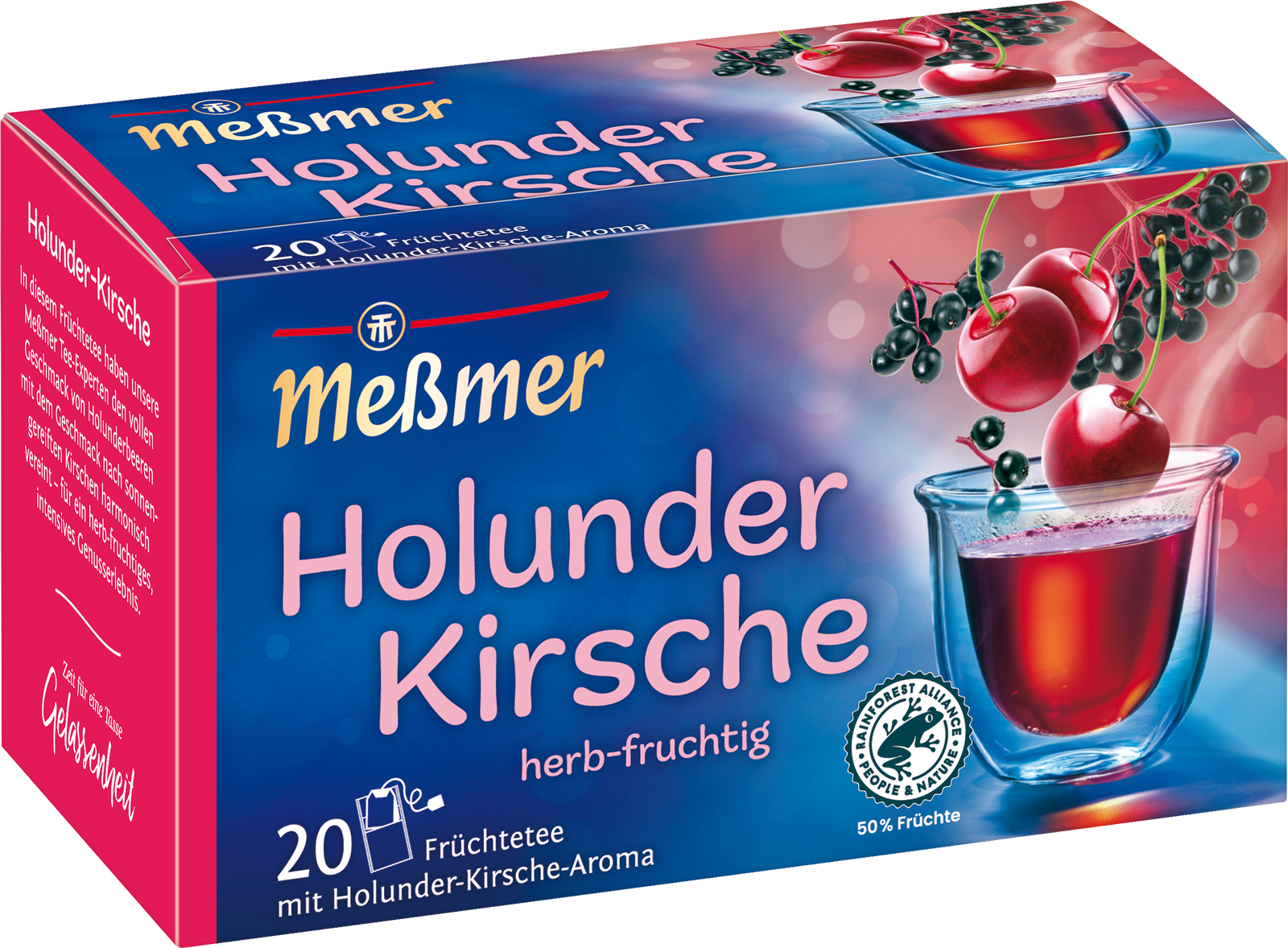 Meßmer Holunder-Kirsche Tee 20ST 55g