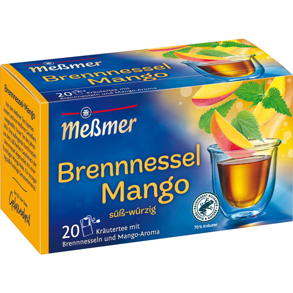 Meßmer Brennnessel-Mango Tee 20ST 35g