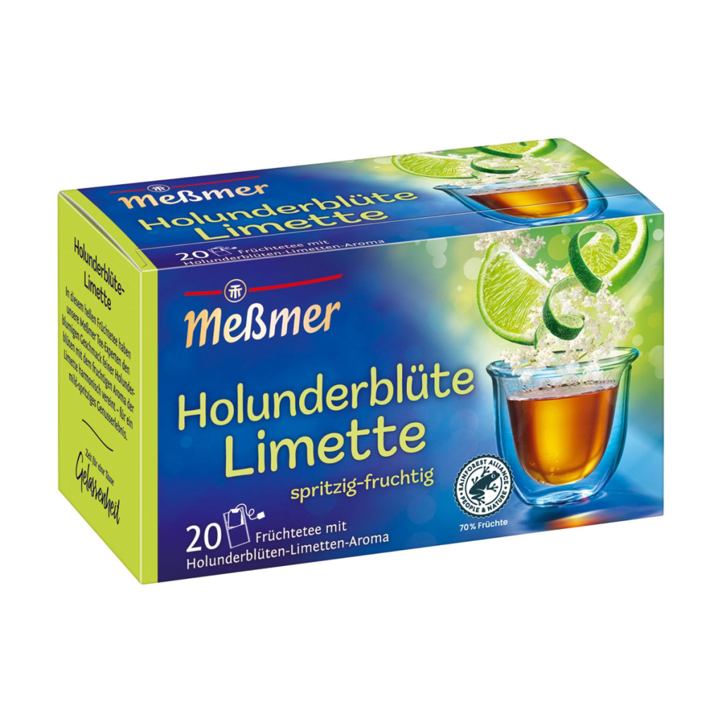Meßmer Holunderblüte-Limette Tee 20ST 50g