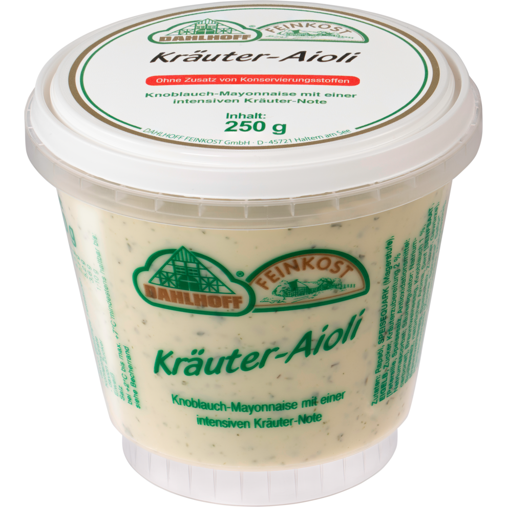 Dahlhoff Feinkost Kräuter-Aioli 250g