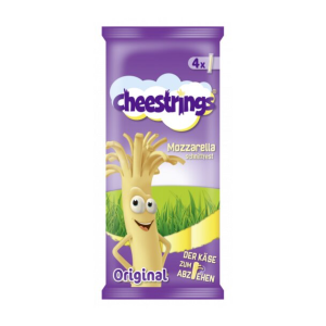 Kerry Cheestrings milde Käsestangen 40% Fettstufe 4x20g