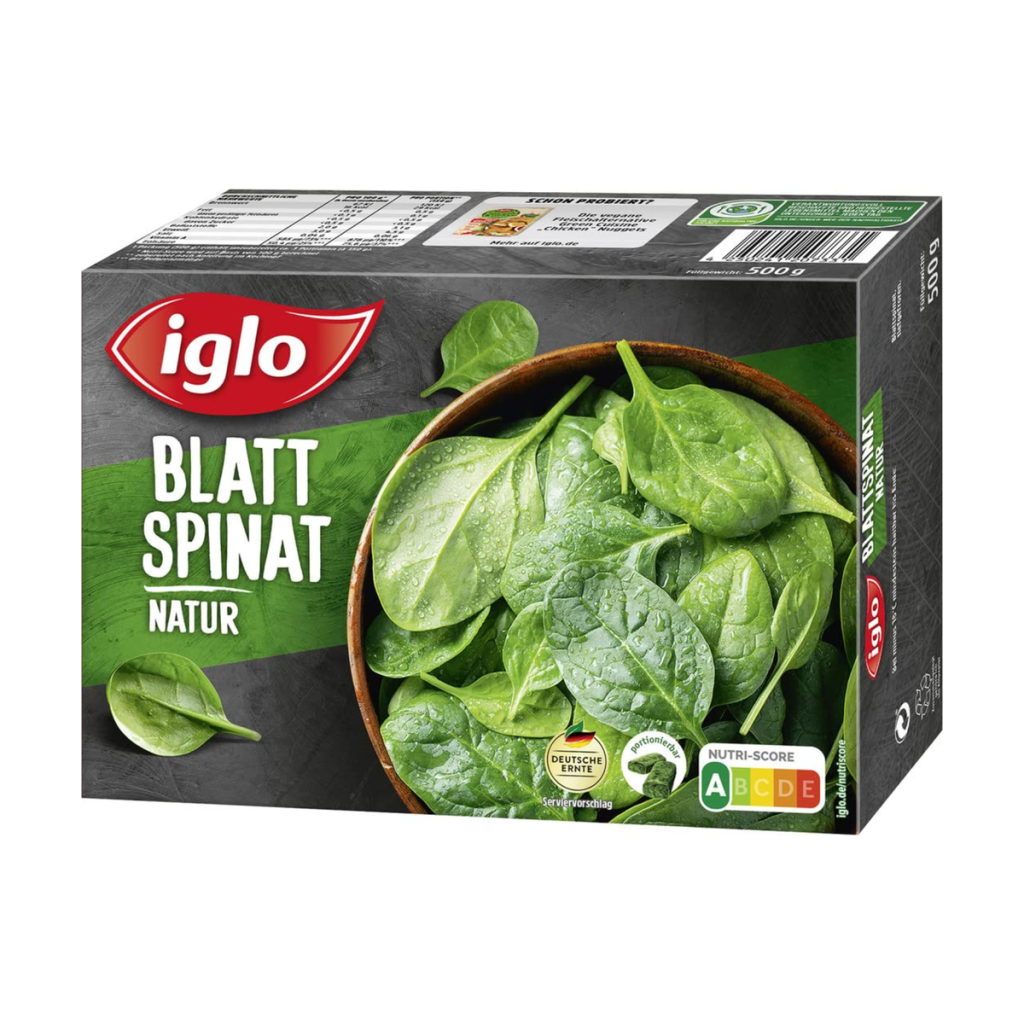 Iglo Blattspinat portionierbar 500g