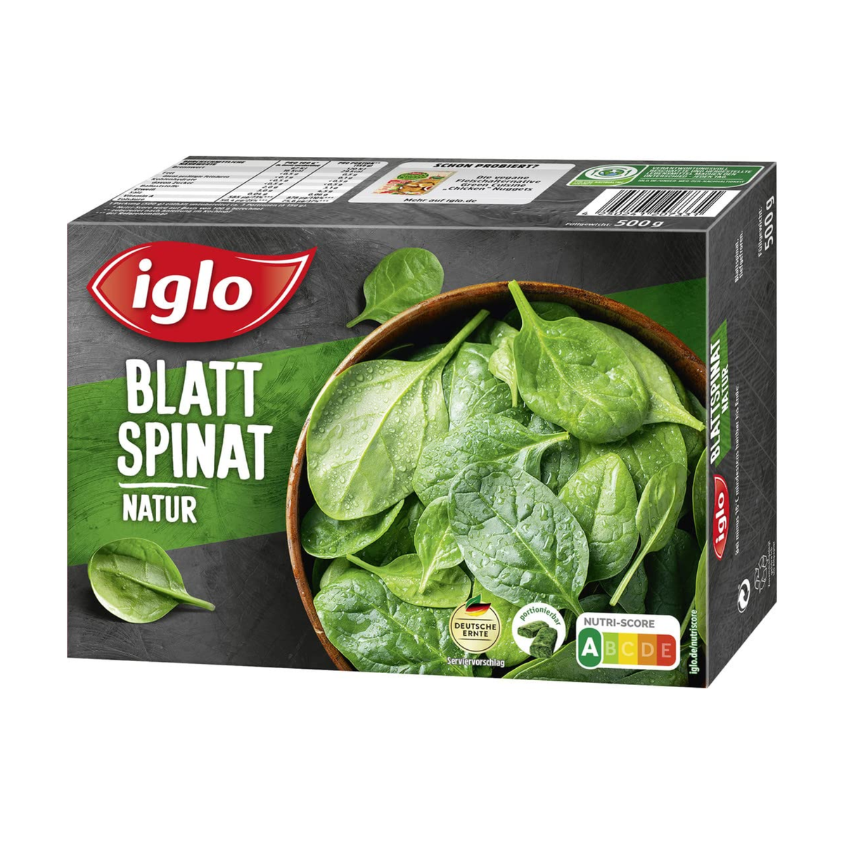 Iglo Blattspinat portionierbar 500g
