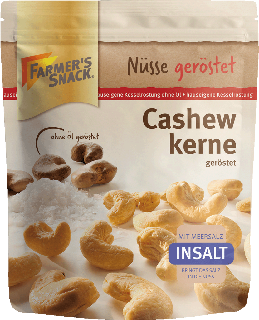 Farmer's Snack Cashewkerne geröstet&gesalzen 125g