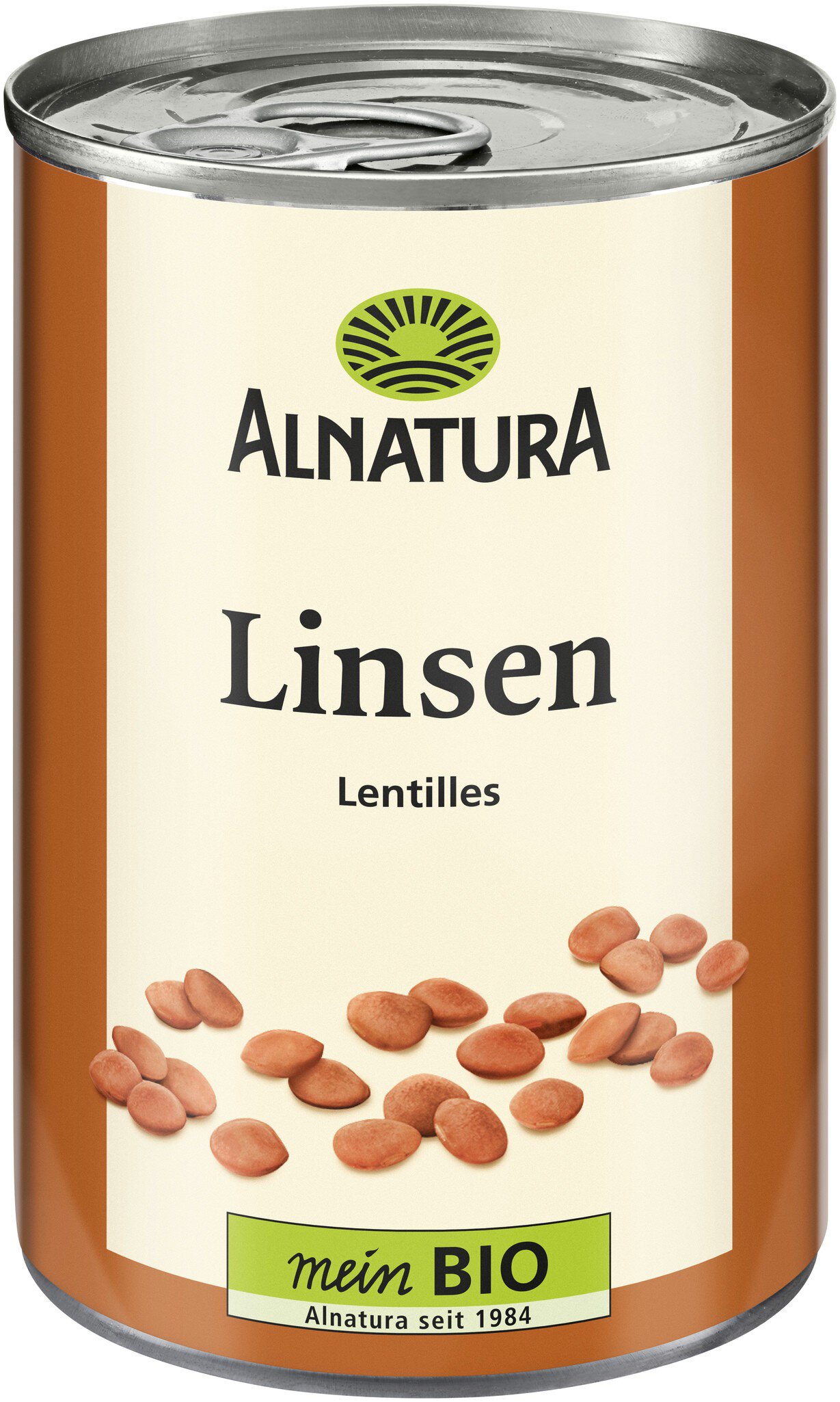 Bio Alnatura чечевица 400g