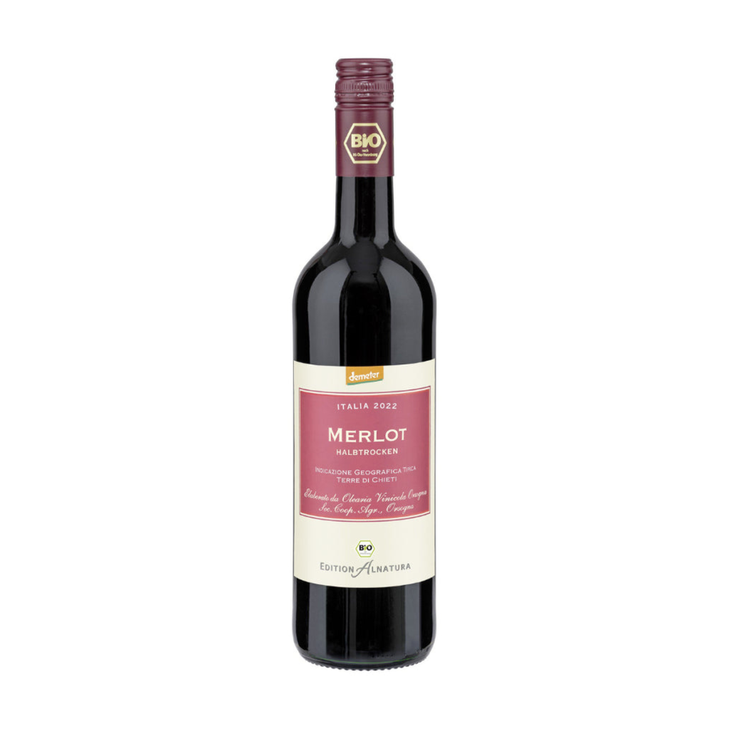 Demeter Alnatura Edition Merlot Veneto halbtrocken 0,75l
