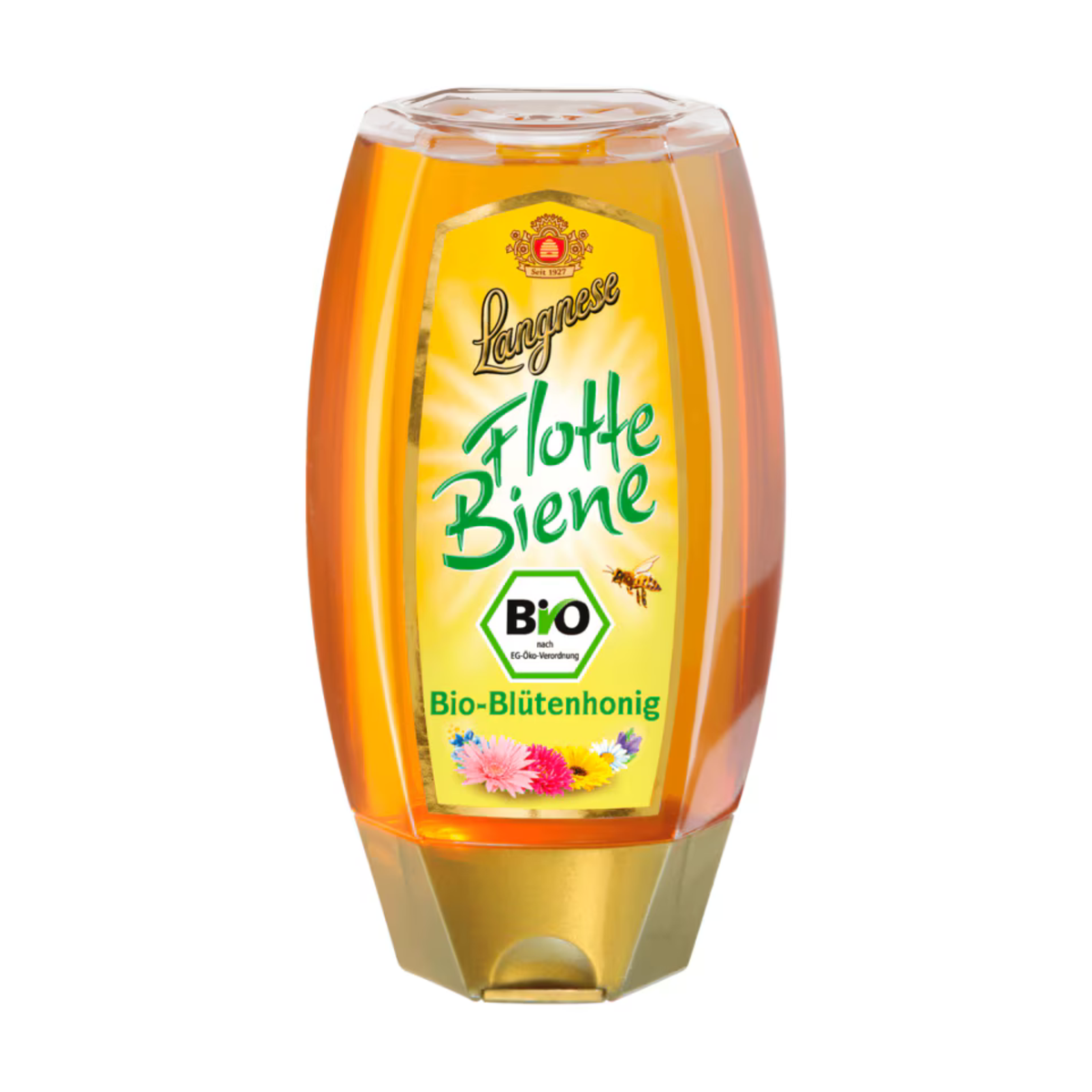 Bio Langnese Flotte Biene Blütenhonig flüssig 250g