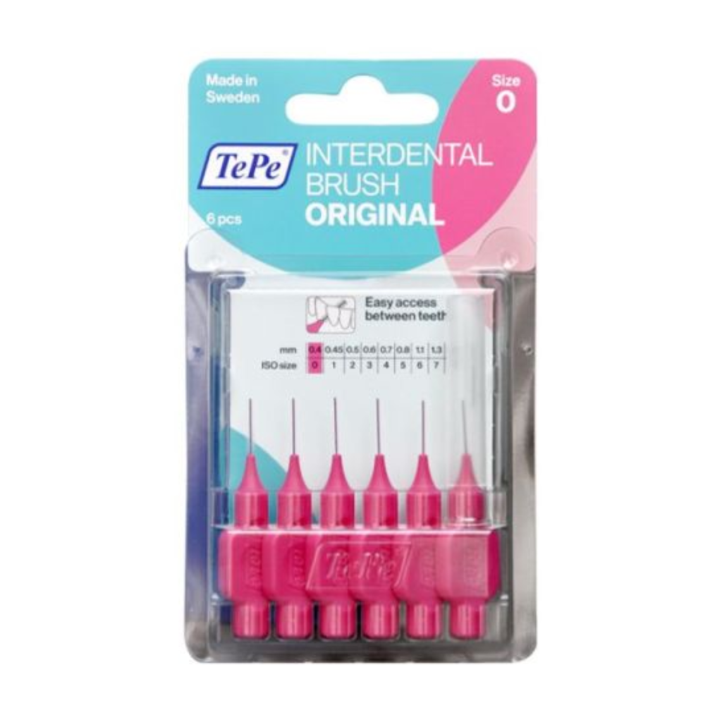TePe Original Interdentalbrush 0,4mm pink 8ST