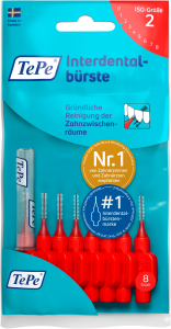 TePe Original Interdentalbrush 0,5mm rot 8ST