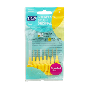 TePe Original Interdentalbrush 0,7mm gelb 8ST