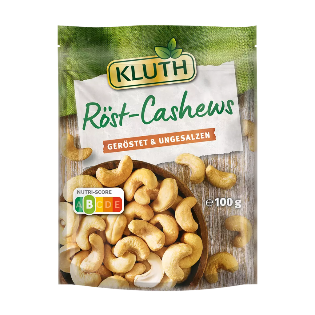Kluth Кешью обжаренный без соль 100g
